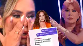 Magaly Medina SE DIRIGE a Ethel Pozo con DURO discurso tras revelarse CHAT donde es 'INSULTADA' por ella: "No merecen mi..."