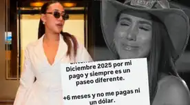 Samahara Lobatón en el OJO DE LA TORMENTA por deber FUERTE suma de dinero y DESAPARECERSE: "Más de seis meses y no pagas ni un dólar"