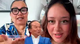 Novia de Melcochita expone situación con Susan Villanueva.