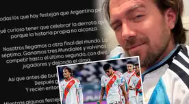 ¿Hunde a peruanos? Julián Zucchi lanza polémico comentario tras derrota de Argentina: "Primero lleguen al Mundial y ganen algo"