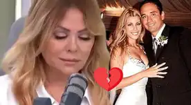 Gisela Valcárcel se quiebra al hablar de Roberto Martínez y Viviana Rivasplata.