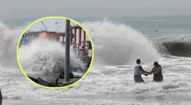 Alerta por oleaje anómalo en el litoral peruano hasta el 27 de julio: Indeci recomienda evitar playas y pesca