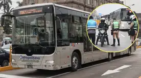 Ingresar a la vía del Metropolitano puede generar una multa de S/ 440.