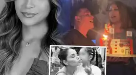 Karla Tarazona organiza LUJOSA fiesta a Christian Domínguez por su cumpleaños, pero sus hijas NO APARECEN: "En familia..."