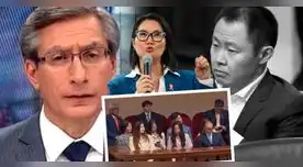 Federico Salazar nota en vivo ausencia de Kenji Fujimori en toma de mando de Keiko Fujimori y revela el motivo: "No quiere saber..." Federico Salazar nota en vivo ausencia de Kenji Fujimori en toma de mando de Keiko Fujimori y revela el motivo: "No quiere saber..."