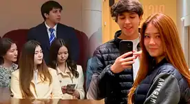 Novio de Kyara Villanella asiste a juramentación de Keiko Fujimori.