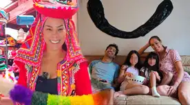 Karen Schwarz se emociona al festejar con sus hijas Fiestas Patrias tras ABANDONAR el país y MUDARSE a España