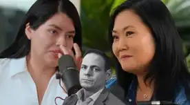 Usuarios advierten a Leslie Echevarría y recuerdan que Mark Vito le fue infiel a Keiko Fujimori.