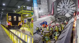 La etapa 1B registra un avance del 96% y la etapa 2 alcanza el 91%. Además, el ramal de la futura Línea 4 continúa con importantes trabajos de construcción.