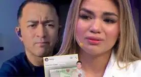 Novio de Naldy Saldaña manda dura advertencia tras difundirse chats con el animador de La Bella Luz. Novio de Naldy Saldaña manda dura advertencia tras difundirse chats con el animador de La Bella Luz.
