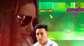 Pamela López es ampayada besando a otro hombre.