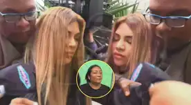 Naldy Saldaña es agredida por una mujer en los exteriores de la Depincri.
