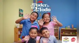 Pizza Hut promueve campaña solidaria junto a asociación Caritas Felices de María. Foto: difusión.
