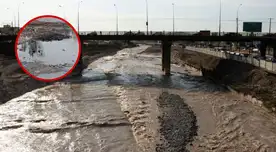 Río Rímac mantiene agua oscura y fuertes olores en Cercado de Lima: ANA investiga las causas. Río Rímac mantiene agua oscura y fuertes olores en Cercado de Lima: ANA investiga las causas.