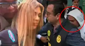 Revelan VIDEO de polémico trato de PNP a Naldy Saldaña en Depincri mientras que PROTEGÍAN a César Sánchez: "La hicieron..."
