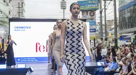 Gamarra cambió por unas horas su tradicional ritmo comercial para convertirse en una gran pasarela. Gamarra cambió por unas horas su tradicional ritmo comercial para convertirse en una gran pasarela.
