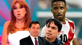 Magaly Medina responde a Curwen sobre citación a ella y su esposo por presunto favor de cambio de juez en caso Jefferson Farfán: "Hasta la cárcel" Magaly Medina responde a Curwen sobre citación a ella y su esposo por presunto favor de cambio de juez en caso Jefferson Farfán: "Hasta la cárcel"