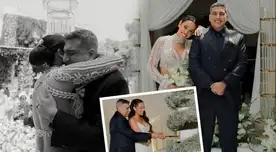 ¡SON MARIDO Y MUJER! Ricardo Mendoza y Katya Mosquera contraen matrimonio en LUJOSA boda: Revelan las primeras imágenes