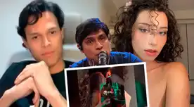 Familiar de Alonso Grimaldo impacta al CONFIRMAR vínculo sentimental con Carla Campos y él reacciona en vivo : "Su agarre..."