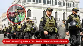 Lima y Callao entran en estado de emergencia por 60 días ante el incremento de la criminalidad.