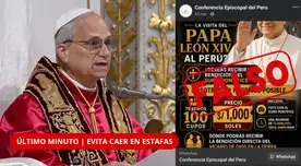 Estafa con supuestas bendiciones del papa León XIV: CEP alerta por falsas publicaciones que piden dinero.