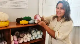 Evelyn Monteza destaca por su labor con artesanos que laboran sus productos hecho a mano.