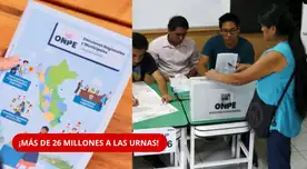 La ONPE informó que más de 26 millones de ciudadanos están habilitados para participar en las Elecciones Regionales y Municipales del próximo 4 de octubre.