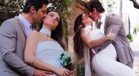 Carol Reali y André Bankoff se casaron.