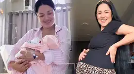 Katy Jara presentó a su tercer hijo.