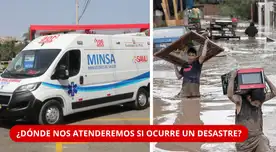 El dato del Minsa sobre los hospitales que preocupa ante El Niño. El dato del Minsa sobre los hospitales que preocupa ante El Niño.
