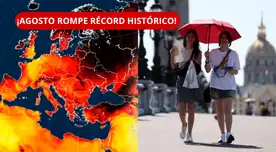 Agosto rompe récord y se convierte en el mes MÁS CÁLIDO de la historia: ¿QUÉ OCURRE? Agosto rompe récord y se convierte en el mes MÁS CÁLIDO de la historia: ¿QUÉ OCURRE?