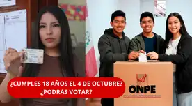 Elecciones 2026: jóvenes que cumplan 18 años hasta el 4 de octubre podrán votar, confirma Reniec.