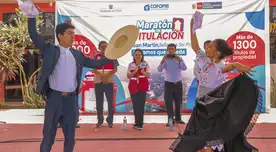 Cofopri supera los 9 mil títulos de propiedad Cofopri supera los 9 mil títulos de propiedad