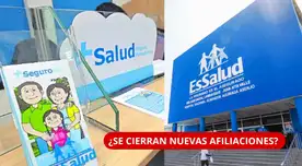 ¡ALERTA PARA QUIENES BUSCAN AFILIARSE! EsSalud suspende nuevas afiliaciones al +Salud hasta diciembre de 2027. ¡ALERTA PARA QUIENES BUSCAN AFILIARSE! EsSalud suspende nuevas afiliaciones al +Salud hasta diciembre de 2027.
