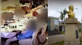 Caso Liceo Naval: Estudiantes implicados en agresión son captados riéndose en un chifa tras accionar contra su compañero.