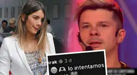 Korina Rivadeneira 'INVADE' publicación de Mario Hart sobre el 'DESAMOR' y le dedica DESGARRADOR mensaje: "Lo intentamos..."