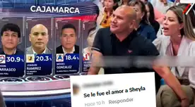 Novio de Sheyla Rojas PIERDE las elecciones y exponen VIDEO de IMPACTANTE reacción de la rubia: "Hasta aquí llegué..."