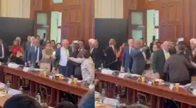 Senadores de Renovación Popular y Juntos por el Perú casi se agarran a golpes por este motivo. Senadores de Renovación Popular y Juntos por el Perú casi se agarran a golpes por este motivo.
