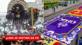 Señor de los Milagros pasará por la Plaza Mayor este 18 de octubre: así será el homenaje floral.