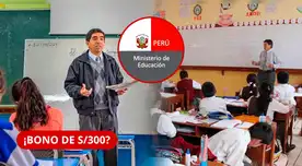 Bono de S/300 para Educación: quiénes podrían cobrarlo y qué falta para aprobar el pago. Bono de S/300 para Educación: quiénes podrían cobrarlo y qué falta para aprobar el pago.