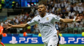 Así fue el primer gol de Kylian Mbappé en su debut con el Real Madrid