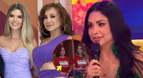 La peculiar reacción de Janet y Brunella al ver a Pamela Franco: “Echaban fuego de los ojos”, dijo Peluchín