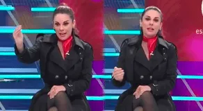 Rebeca Escribens explota en vivo con trabajador de su programa: "Cuando yo te pida que hables, hablas ya"