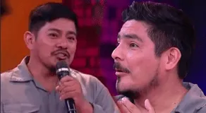 Erick Elera queda en shock al conocer a su doble EN VIVO: "¿Quién es más Joel?"