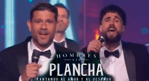 Yaco Eskenazi y Gino Assereto dejan en SHOCK con sus voces al cantar en 'Hombres a la plancha'