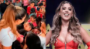 Yahaira Plasencia sorprende con cariñosas donaciones a niños por Navidad: "Me vi reflejada en ellos"