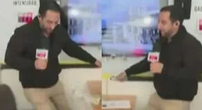Reportero de América Hoy queda en shock y casi se cae en simulador de terremoto de 9.0: “Es imposible...”
