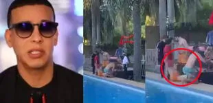 Celebran fiesta en la piscina, pero hombre se accidenta y DJ pone "Llamado de emergencia" de Daddy Yankee