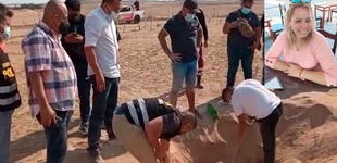 Huacho: Empresaria desaparece y  es hallada  muerta enterrada en arenal