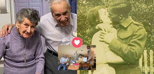 Nadie creyó que su matrimonio duraría y hoy acaban de cumplir 81 años de casados [FOTOS]